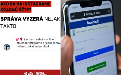 Ak si nedáš pozor, takto ľahko ti dnes ukradnú účet na Instagrame. Polícia opisuje, akým spôsobom podvod prebieha