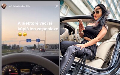 Slovenka se na Instagramu natočila, jak uhání 220 km/h městem v luxusním autě: Některé věci si koupíš jen za peníze, dodala