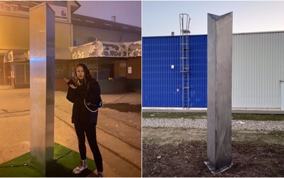 Aktualizované: „Záhadný monolit“ sa objavil už aj na Slovensku. Okrem trojmetrového v Senci pribudol ďalší v Ružomberku
