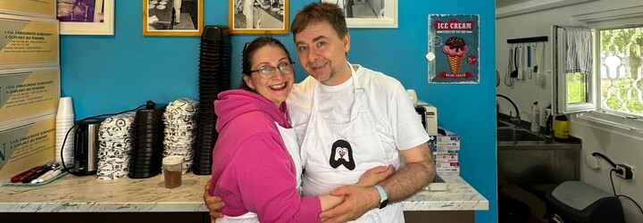 Alenka a Miro si otvorili zmrzlináreň v Šarišských Michaľanoch. Málokto príde na jeden kopček (Reportáž)
