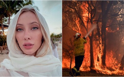 Američanka, která posílá své nahé fotky za příspěvek pro hořící Austrálii, už výzvu odvolala. Žádosti nestíhá vyřizovat