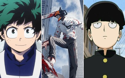 Anime zažíva najlepší mesiac v histórii. Ohúri ťa Chainsaw Man, finále Mob Psycho 100 či My Hero Academia