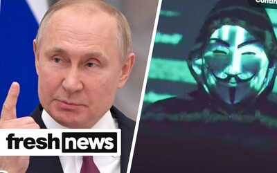 Anonymous sa otvorene vyhráža Vladimirovi Putinovi