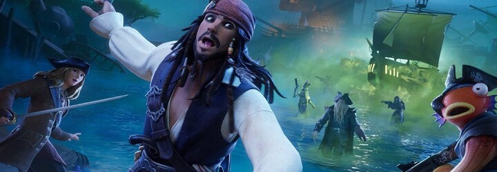 Arrrrrrgh! Do Fortnitu konečně připlouvá kapitán Jack Sparrow