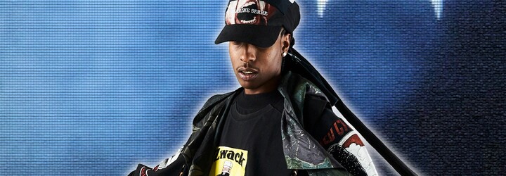 Takto vypadá A$AP Rocky v pánských šatech ze společné kolekce AWGE x Marine Serre