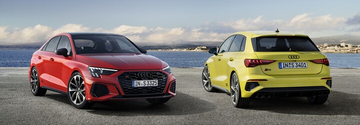 Audi slaví 20. výročí S3 novou generací. Má 310 koní a potahy z recyklovaných PET lahví