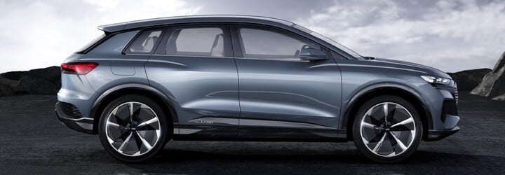Audi prezentuje ďalšie agresívne SUV. Čisto elektrická Q4-ka má 306 koní a dojazd 450 km 