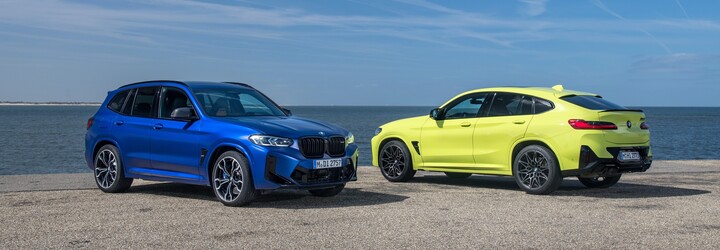 BMW X3 a X4 prošly kompletní modernizací včetně 510koňového M Competition
