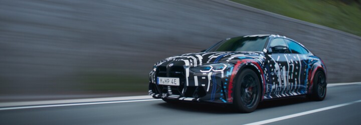 BMW testuje elektrickú beštiu so štyrmi elektromotormi, ktorá má radosť z jazdy modelov M posunúť na novú úroveň