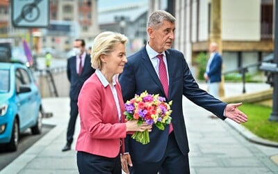 Babiš přivítal von der Leyen v Praze. Česko by mohlo z evropského plánu obnovy získat až 180 miliard korun