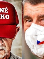 Babiš si po útoku na Kongres změnil profilovku. Trumpovskou čepici Silné Česko nahradil respirátorem
