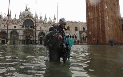 Benátky zasáhly druhé největší záplavy v historii. Jde o výsledek klimatických změn, tvrdí starosta