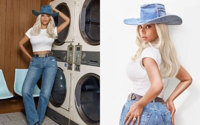 Beyoncé je v denimovom outfite a kovbojskom klobúku novou tvárou kampane Levi's. Reklama čelí kritike pre škandál s Diddym