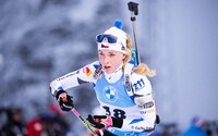 Biatlonistka Markéta Davidová má další medaili, poprvé v kariéře získala bronz ze stíhačky