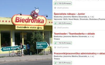 Biedronka zverejnila viaceré pracovné pozície pre Slovákov. Obchod u nás už čoskoro otvorí svoje predajne