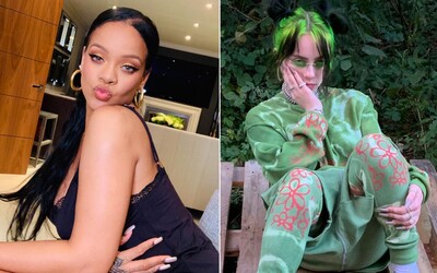 Billie Eilish prozradila, že Rihanna je celebritou, které se nejvíce bojí