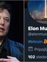 Bitcoin díky Elonu Muskovi vzrostl o 20 %. Stačilo, že si změnil popis profilu na Twitteru