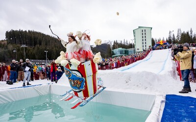 Bláznivá jazda na saniach, skok do bazéna a výhra 2 000 €. Red Bull Jump & Freeze prichádza na Slovensko, takto sa prihlásiš