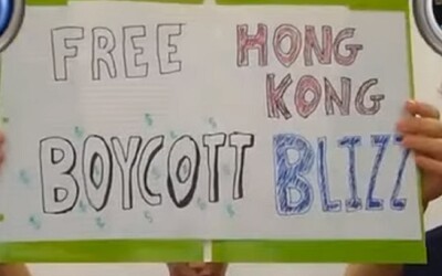 Blizzard zabanoval hráče podporujícího protesty v Hongkongu. Firma si vysloužila obrovskou kritiku veřejnosti