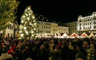 Bratislava čoskoro zaháji vianočnú sezónu. Na Hlavnom námestí dnes postavia vianočný stromček