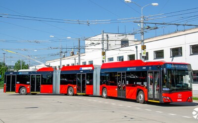 Bratislava má prvý megatrolejbus. Už je známe, na ktorú linku ho nasadia