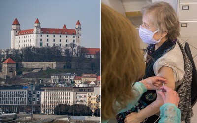 Bratislava sa už pravdepodobne nedostane do čiernej ani bordovej fázy. Dosiahla totiž 75-percentnú zaočkovanosť ľudí nad 50 rokov