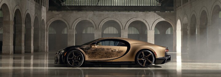 Bugatti ukázalo jeden zo svojich najunikátnejších výtvorov. Špeciálny kúsok odkazuje ručnými maľbami na slávnu minulosť 