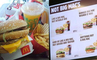 Burger King si znovu uťahuje z McDonald's. Mekáč stratil ochrannú známku na Big Mac, čo mu konkurent dal poriadne pocítiť