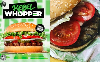 Burger King spustil prodej prvních rostlinných burgrů v Británii, nejsou však vhodné pro vegany