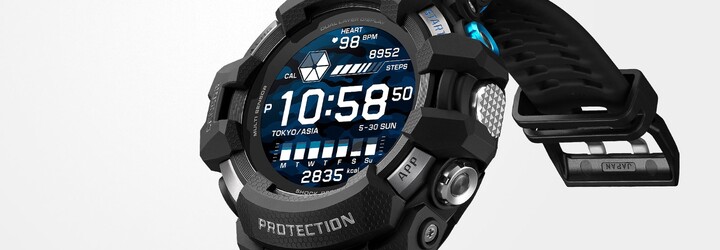 Casio představilo první ikonické G-Shock hodinky se systémem Google Wear OS. Mají duální displej pro šetření baterie 