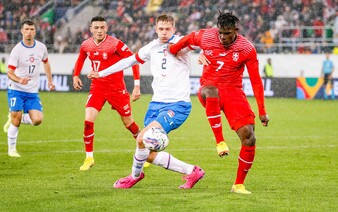 Češi se loučí s elitní Ligou národů další prohrou. Švýcaři vyhráli 2:1, penaltu tentokrát neproměnil Souček