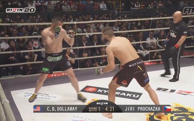 Česká MMA jednička Jiří Procházka poráží veterána UFC tvrdým KO a obhajuje titul šampiona!