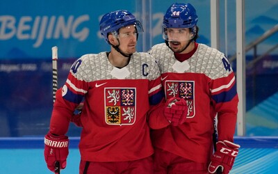Česká hokejová reprezentace nezvládla úvod olympiády a prohrála s Dánskem 1:2