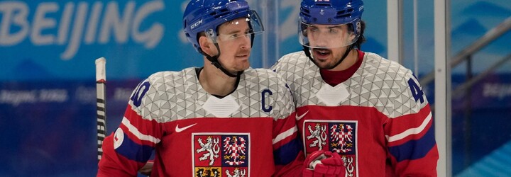Česká hokejová reprezentace nezvládla úvod olympiády a prohrála s Dánskem 1:2
