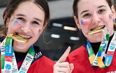 Česko má nejlepší mladé hokejistky v Evropě! Tým U16 získal zlato