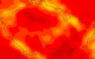 Česko zažilo rekordně teplou noc a ráno. Přes den se teploty vyšplhají až na 36 stupňů 