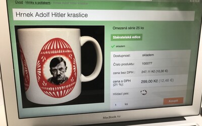 Český e-shop predáva veľkonočné hrnčeky s Hitlerom a Stalinom. Je to taká recesia, háji sa majiteľ