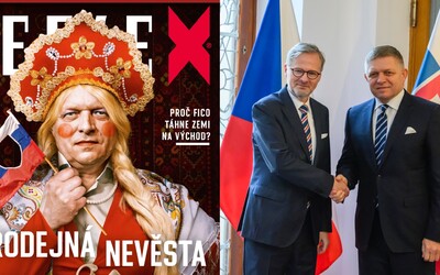 Český magazín označili Fica za „slovenskú predajnú nevestu“. Ostro kritizuje jeho proruskú zahraničnú politiku  