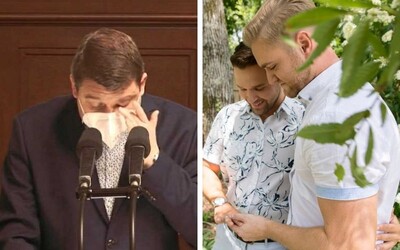 Český poslanec sa pri rokovaní o uzákonení manželstiev rovnakého pohlavia rozplakal