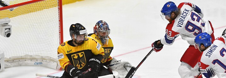 Čeští hokejisté poráží Německo 5:1 a postupují do semifinále!