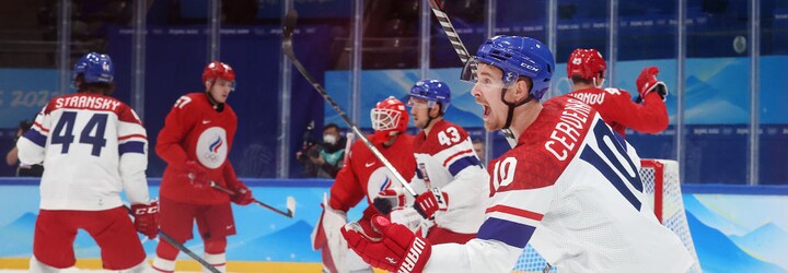 Čeští hokejisté porazili Rusko 6:5! V prodloužení rozhodl Libor Šulák