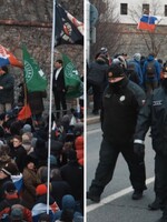 Chceme Slovensko, nie Ameriku! kričali demonštranti na proteste pred parlamentom. Vnútri to pripomínalo cirkus (Videoreportáž)