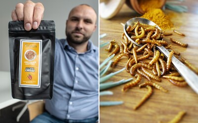 Chrumkavé larvičky sú ako čipsy, len neporovnateľne zdravšie, hovorí majiteľ prvého slovenského e-shopu s jedlým hmyzom (Rozhovor)