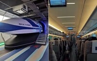 Číňania prekonali svetový rekord: ich vlak dosiahol rýchlosť 623 km/h. Chcú predbehnúť lietadlo aj prekonať rýchlosť zvuku
