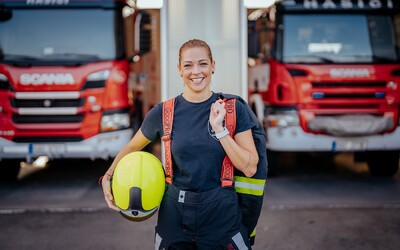 Členkou výjezdové jednotky hasičů v Česku se poprvé v historii stala žena