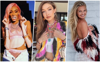 Čo si obliekli známe osobnosti na horúci festival Coachella 2019? Opäť hviezdili modelky z Victoria's Secret