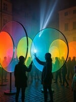 Co vidět na Signal Festivalu: Instalace Štěstí na Náměstí Republiky pracuje s prvky náhody, naděje a osobními příběhy