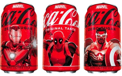 Coca-Cola a Marvel predstavujú zberateľské plechovky. Nová limitovaná edícia je už dostupná v obchodoch