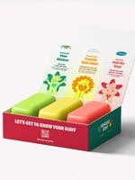 Consent mýdlo přináší sexuální výchovu lidem s postižením. Červená, žlutá a zelená barva slouží jako návod