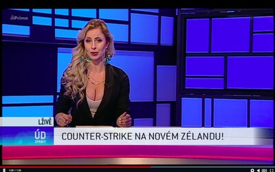 Counter-Strike na Novém Zélandu: TV Prima si utahuje z teroristického útoku, při kterém zemřelo 50 lidí